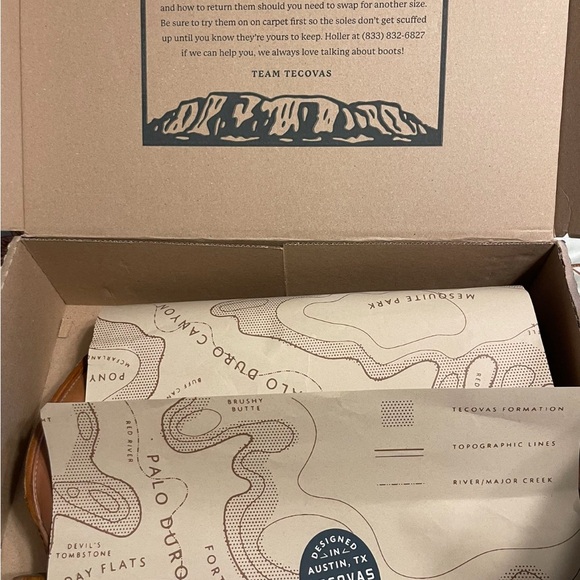 Tecovas Annie Women’s Boot Caramel Size 7 - Picture 4 of 8